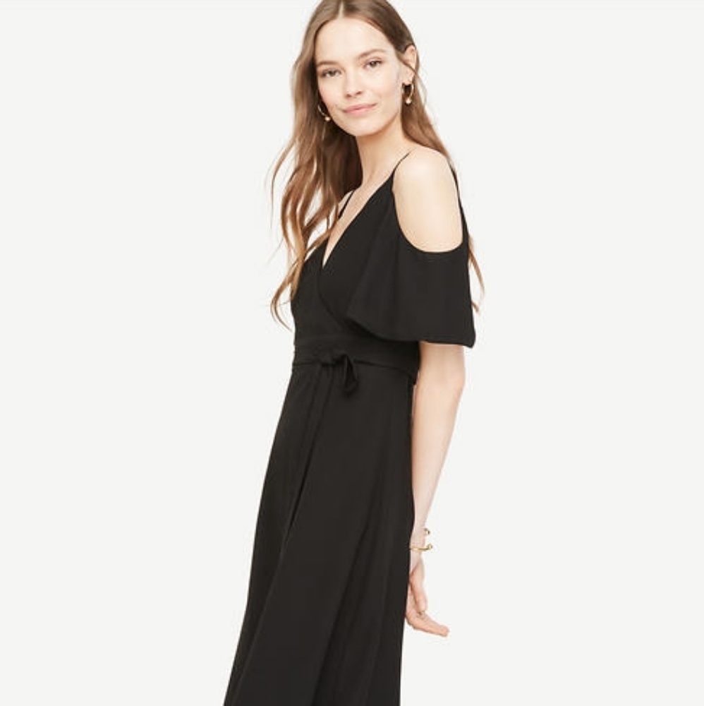 New Ann Taylor cold shoulder dress